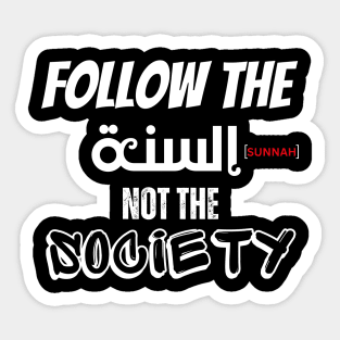 Follow the Sunnah Sticker